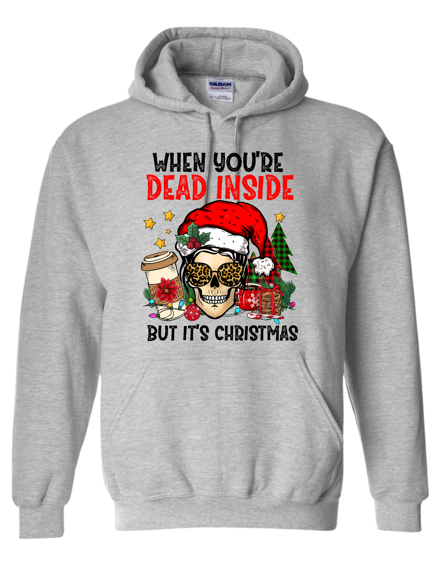 Dead Inside But It's Christmas - Dark Humor