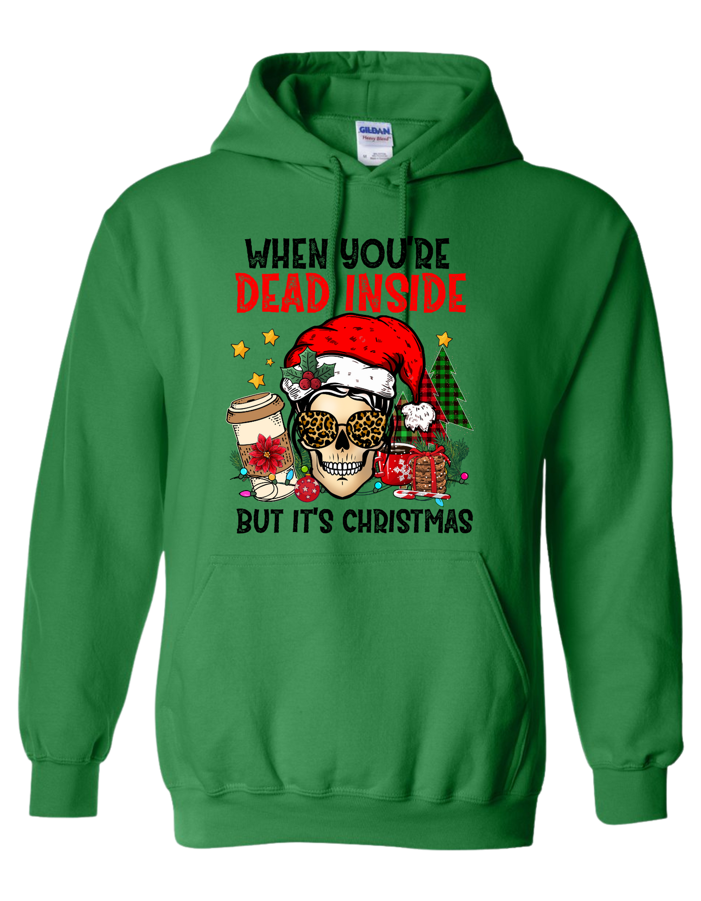 Dead Inside But It's Christmas - Dark Humor