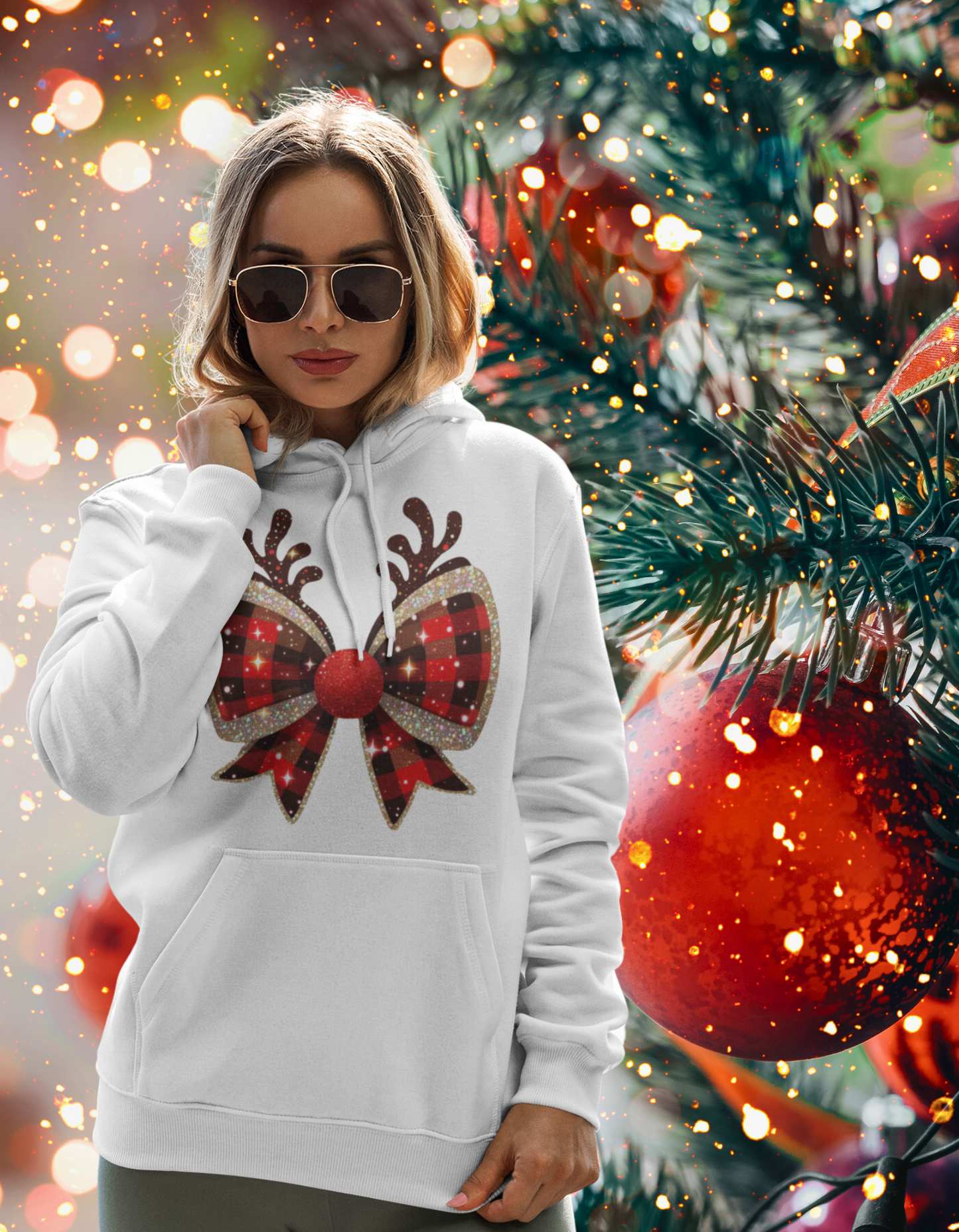 Unwrap This! Glam Bow Hoodie